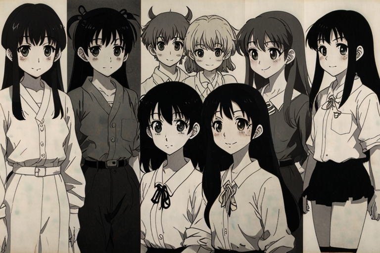 Why are Girls in Anime un